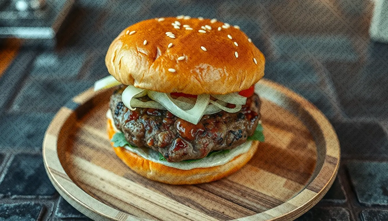 Greek Style Burger